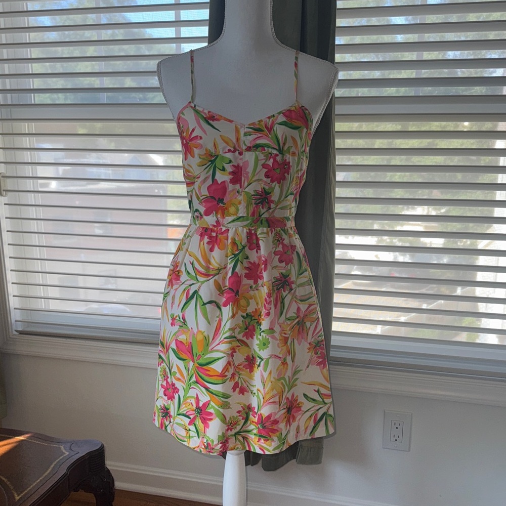 Floral J Crew Dress